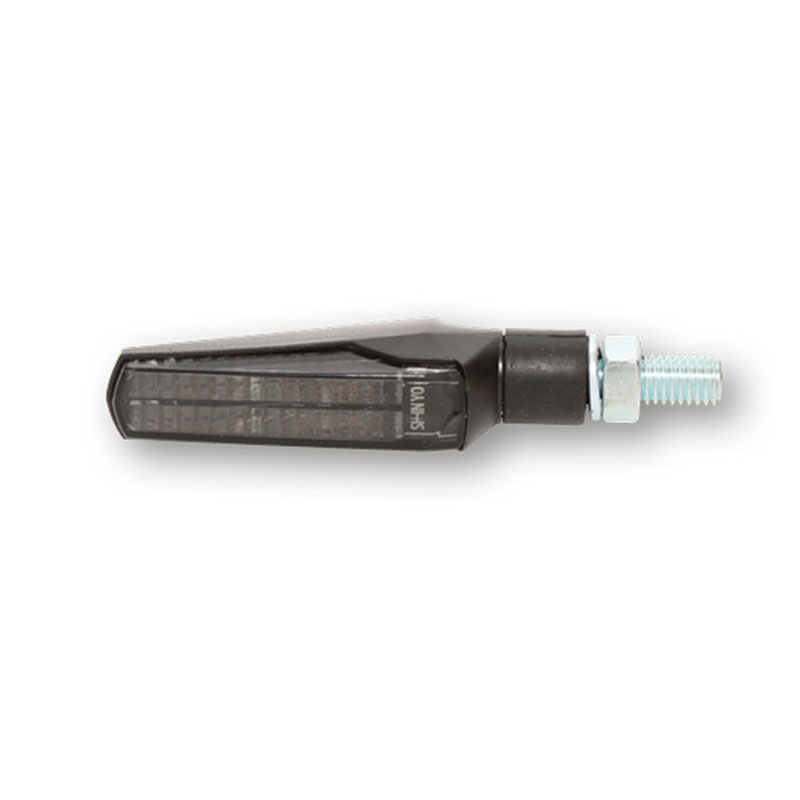 "Highsider Smart Fineline LED 3in1" juodi motociklų žibintai