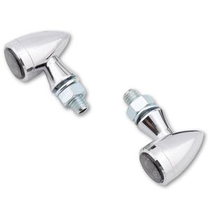 "Highsider Smart Sixteen Bullet LED 3in1 Chrome" motociklų žibintai