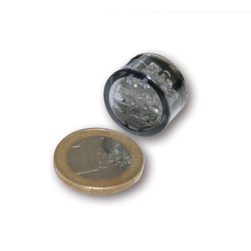 "Highsider Smart Pin" LED dūmų pilkos spalvos galinis dviračio žibintas