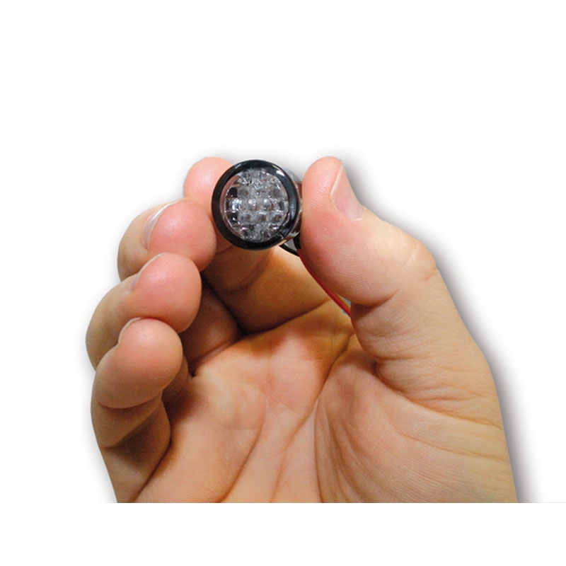 "Highsider Smart Pin" LED dūmų pilkos spalvos galinis dviračio žibintas