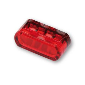 Galinis motociklo žibintas Highsider Smart Module 1 LED raudonas