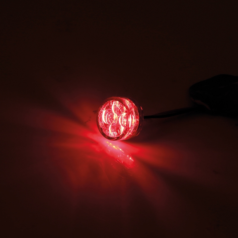 "Highsider Smart Module" šešiolika LED raudonų galinių dviračių žibintų