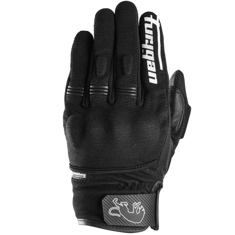 Moteriškos Furygan Jet Lady D3O® Evo juodai baltos motociklininko pirštinės