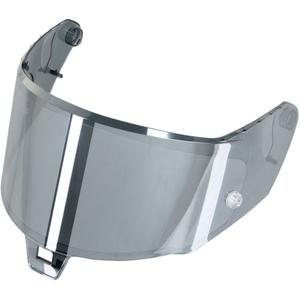 Alpinestars Supertech R10 veidrodinis tamsiai sidabrinis motociklininko šalmas Plexiglas