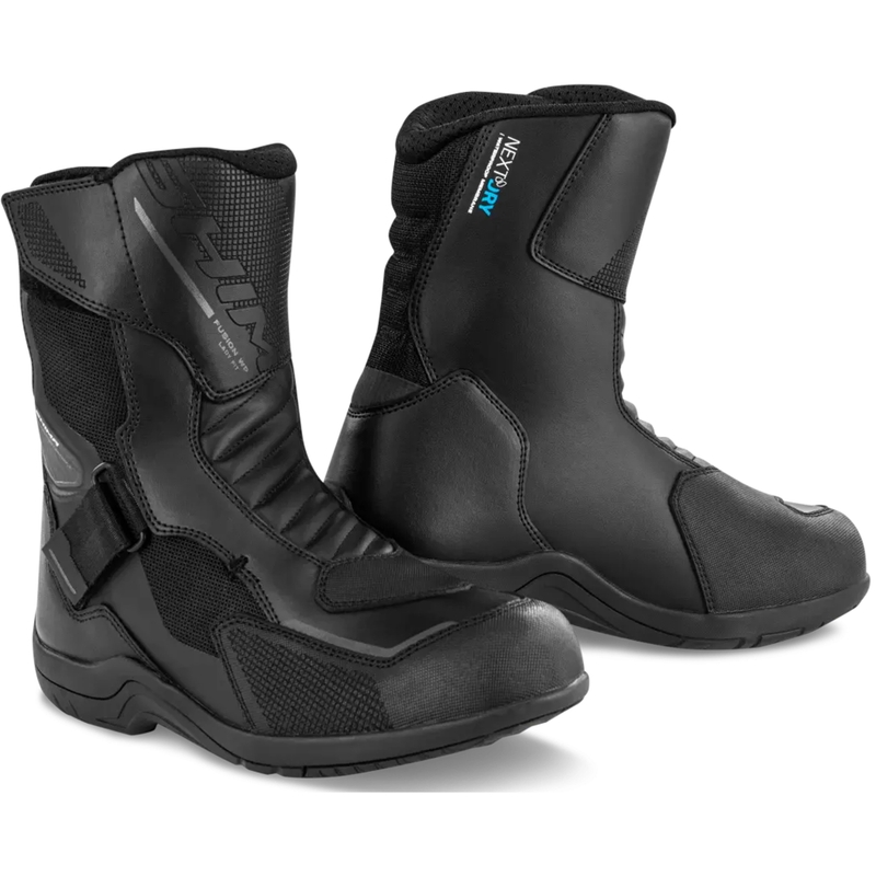 Moteriški motociklininko batai Shima Fusion WP Black