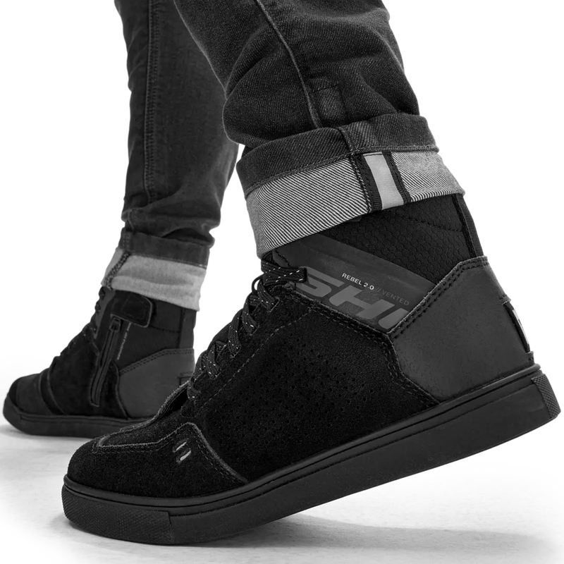 Moteriški džinsai Shima Ridge Black Motorcycle Jeans
