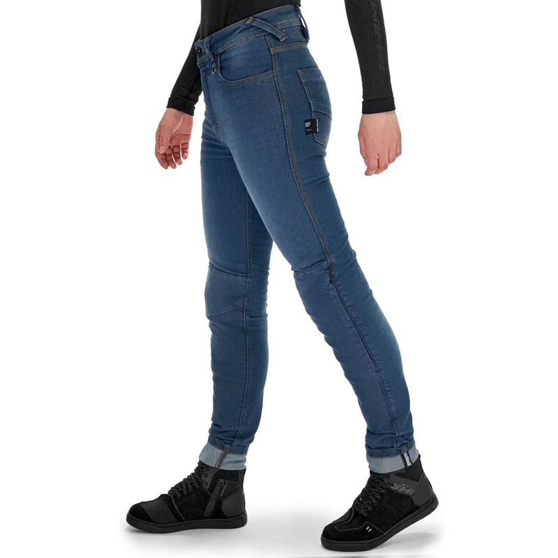 "Shima Ridge" moteriški džinsai "Extended Biker Jeans" mėlyni