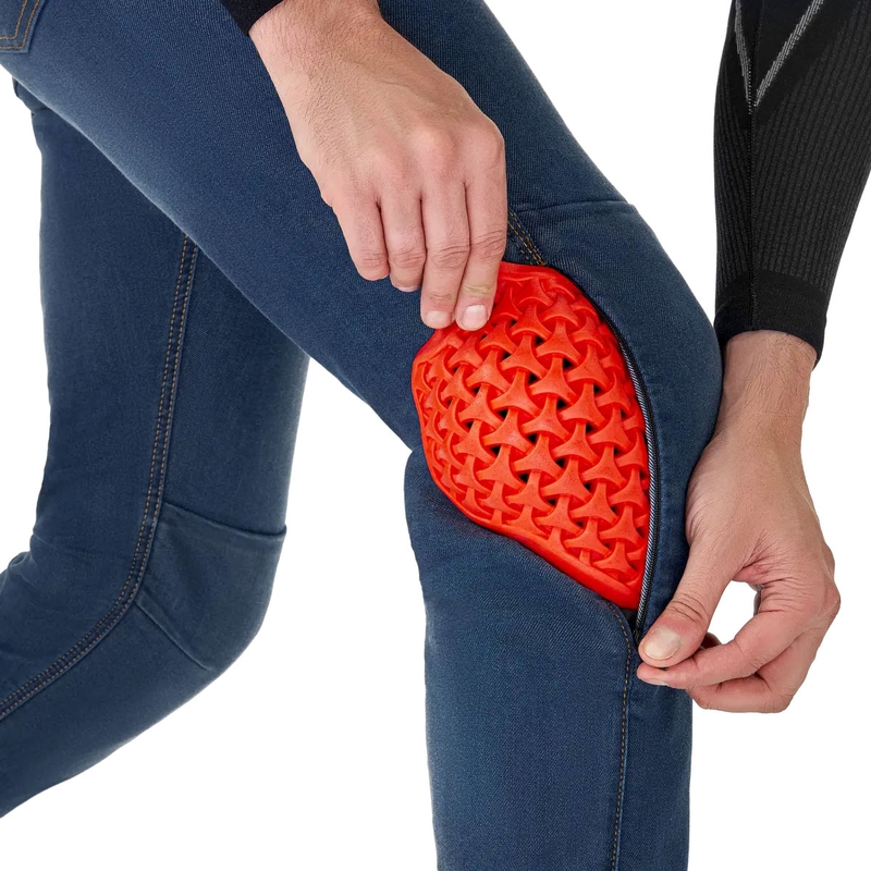 "Shima Ridge" mėlyni motociklininko džinsai