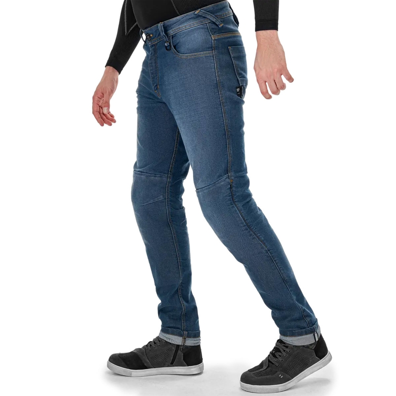 "Shima Ridge" prailginti dviratininko džinsai mėlyni