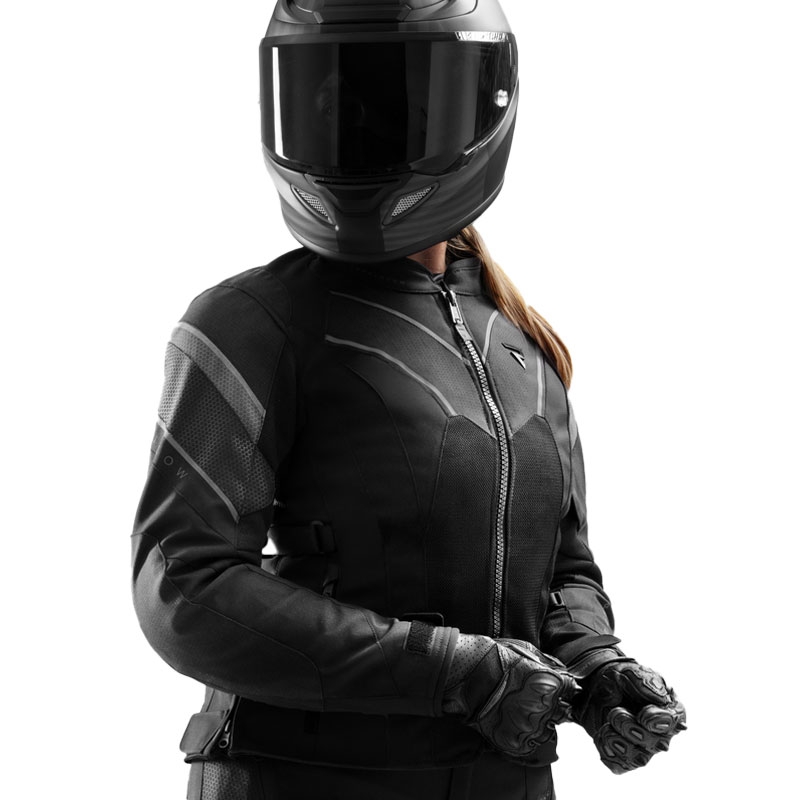 Moteriška motociklininko striukė Rebelhorn Hiflow V Black