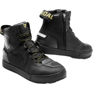 Moteriški motociklo batai „Rebelhorn Vandal II“ juodi-auksiniai