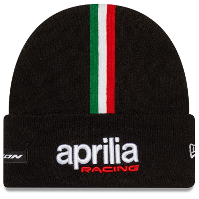 Team Wide Cuff Beanie kepurė Aprilia black