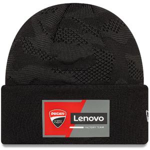 Team Wide Cuff Knit Ducati kepurė juoda