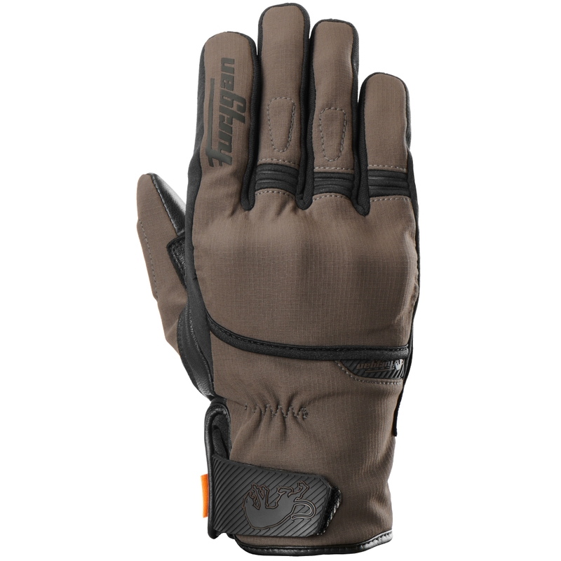 Furygan Jet All Season D3O® Evo Brown Motociklininko pirštinės