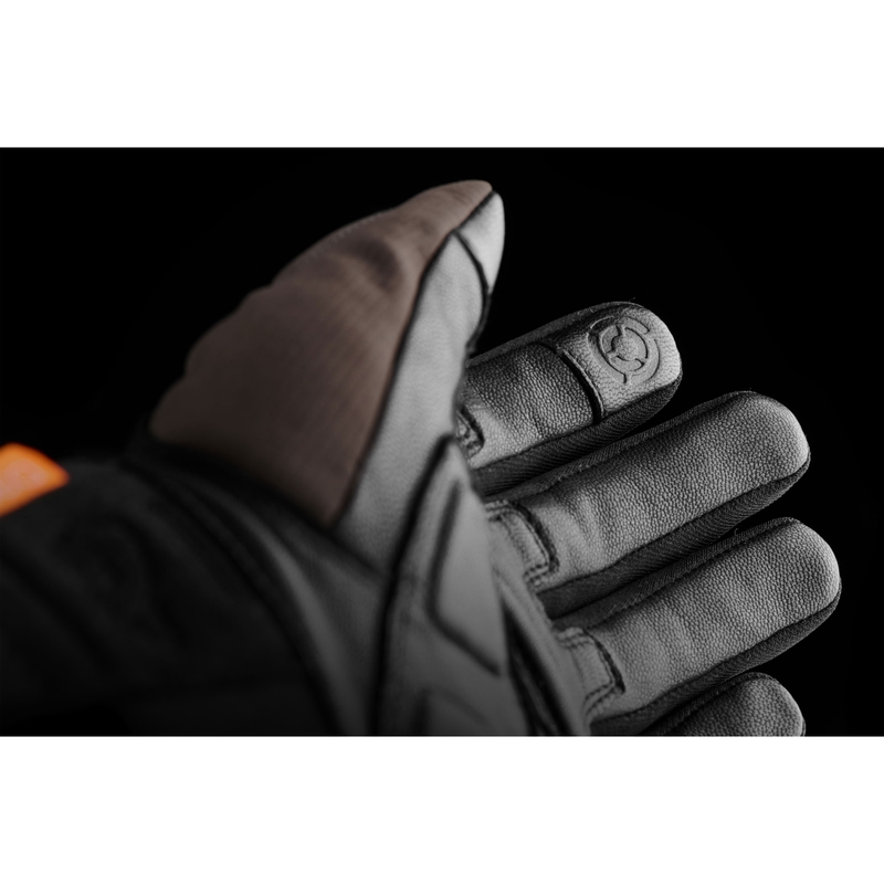 Furygan Jet All Season D3O® Evo Brown Motociklininko pirštinės