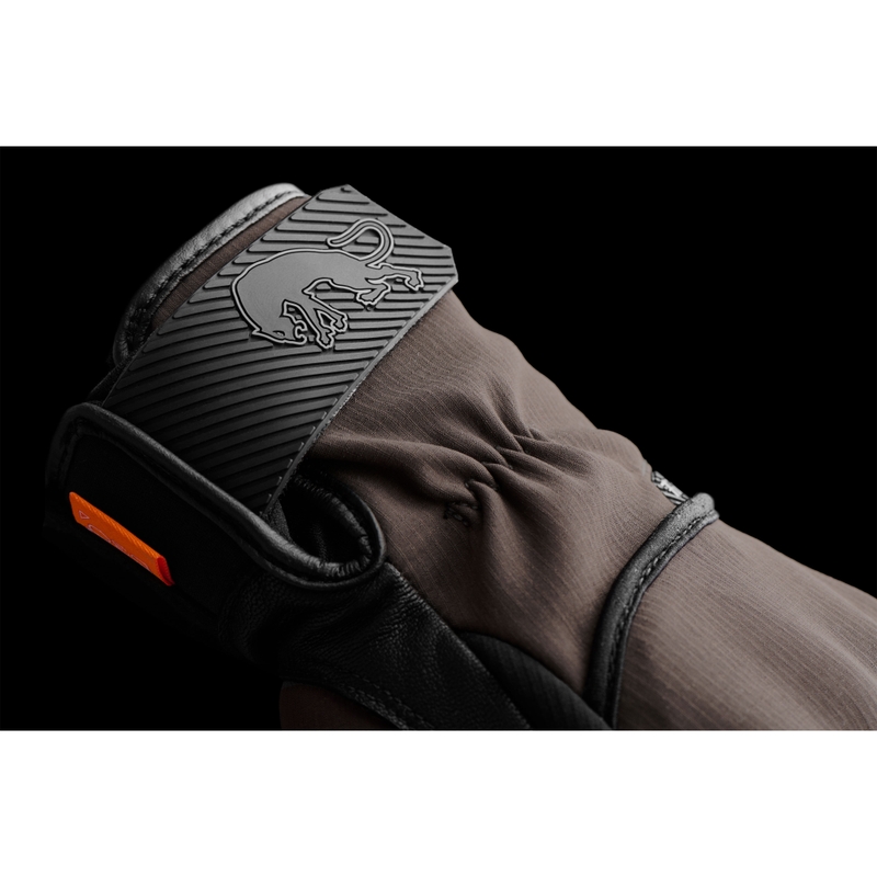 Furygan Jet All Season D3O® Evo Brown Motociklininko pirštinės