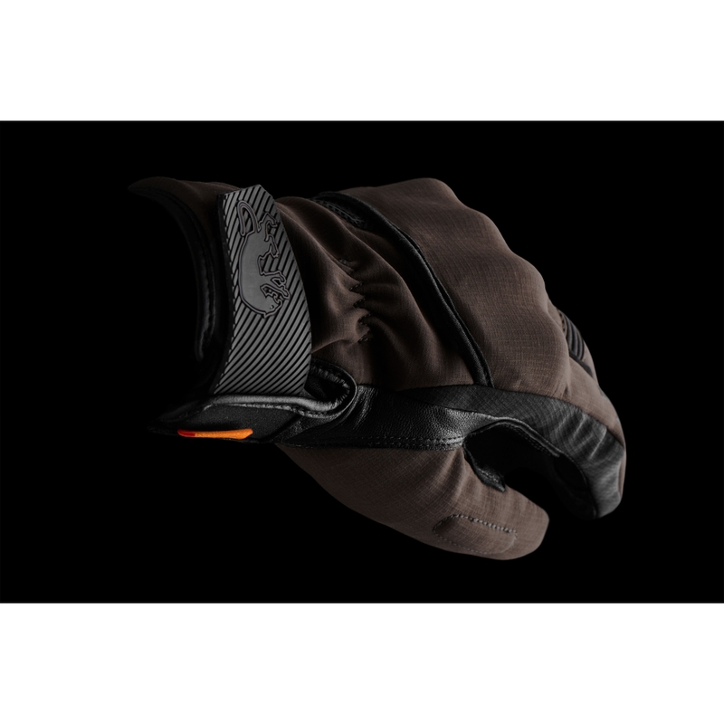 Furygan Jet All Season D3O® Evo Brown Motociklininko pirštinės