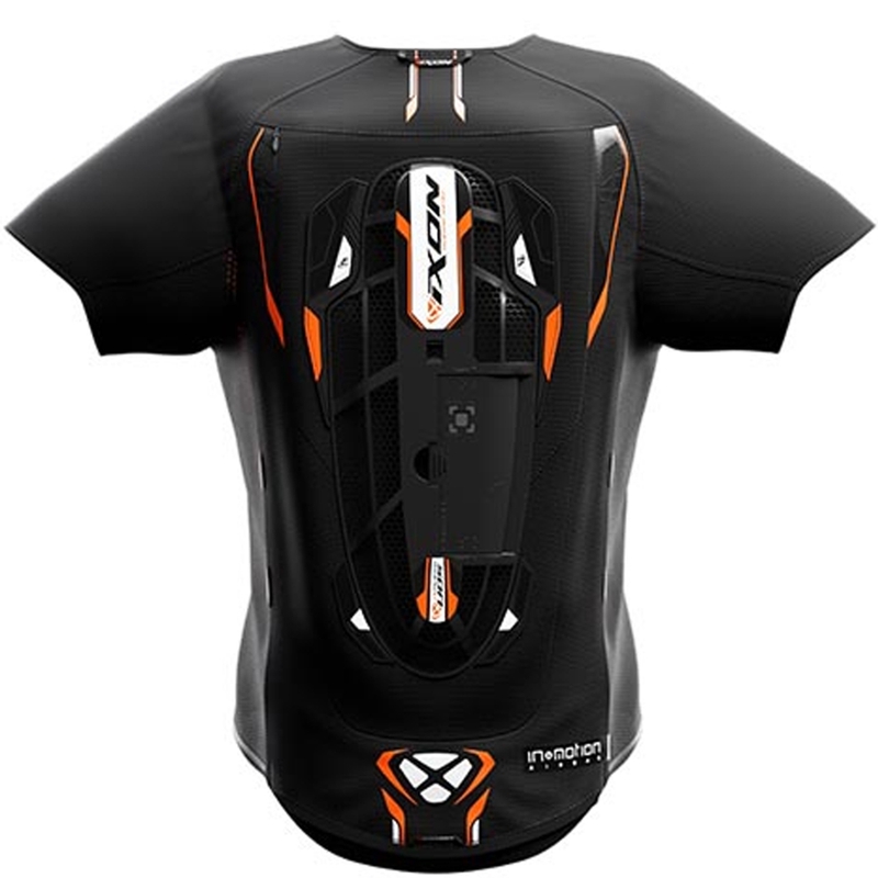 Oro pagalvių sistema IXON IX-AIRBAG U05 juoda-oranžinė