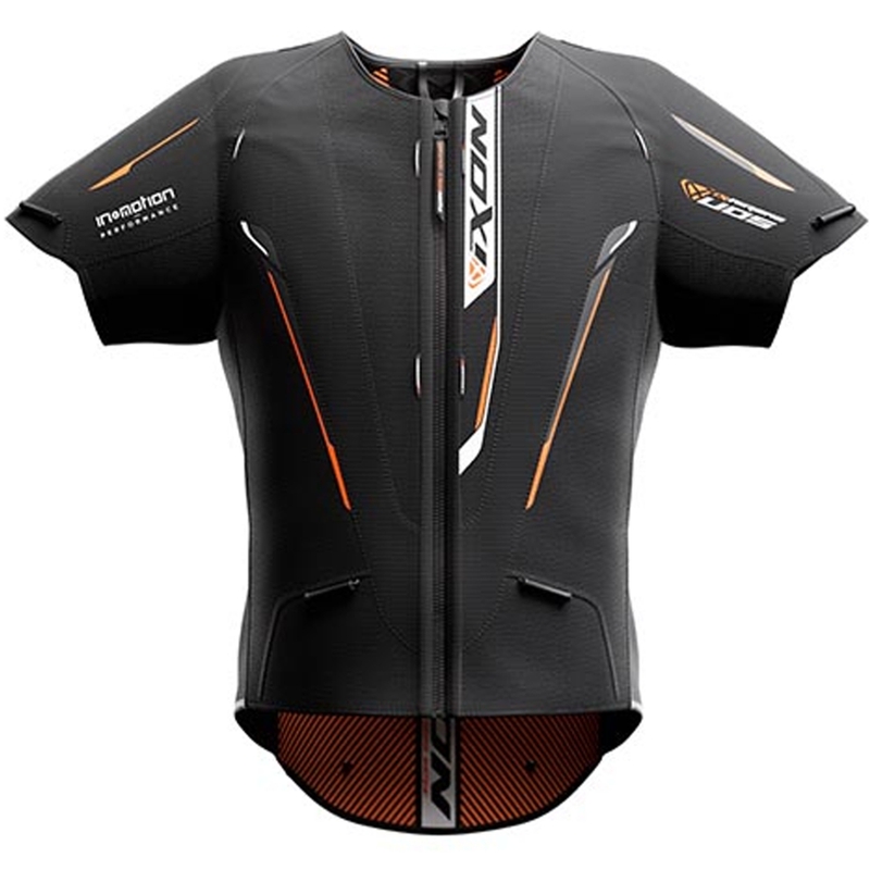Oro pagalvių sistema IXON IX-AIRBAG U05 juoda-oranžinė