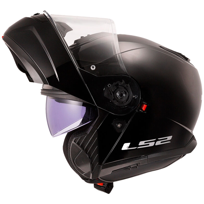 Atverčiamas šalmas LS2 FF908 Strobe II juodas matinis