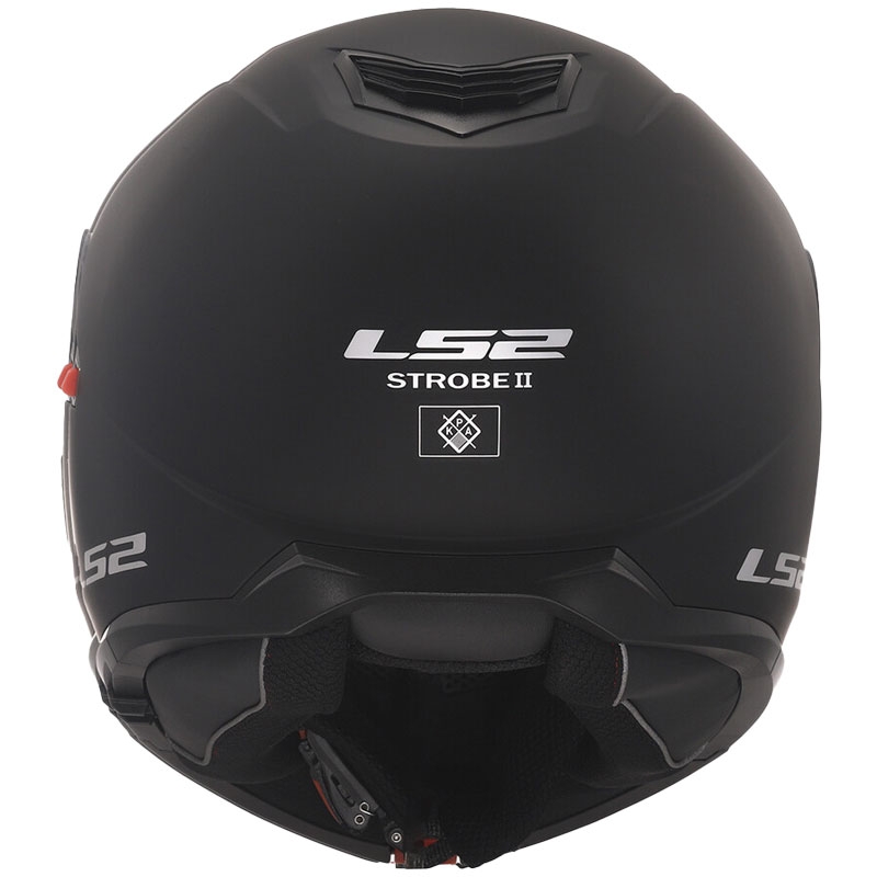 Atverčiamas šalmas LS2 FF908 Strobe II juodas matinis