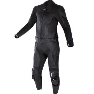 RSA Imola 2.1 juodas odinis motociklininko kombinezonas