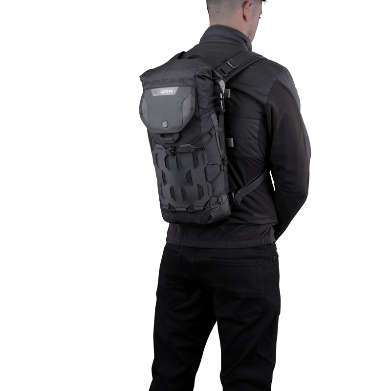 Oxford Atlas B-10 Black 10 L kuprinė motociklui