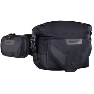 Oxford Atlas W-3 juosmens krepšys su papildoma kišene, juodas, 3,8 l