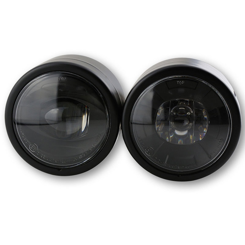 "Highsider Smart Twin LED" juodos spalvos pagrindinis žibintas