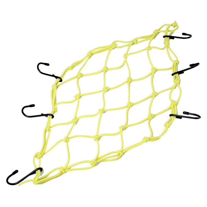 Tinklelis motociklui - Spider - fluo geltonas