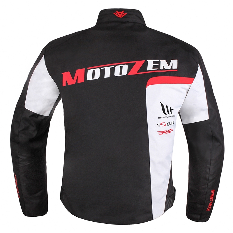 Bunda na motorku MotoZem Team výprodej