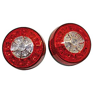 Galinis keturračio žibintas "Highsider Smart LED 3in1" juodai raudonas