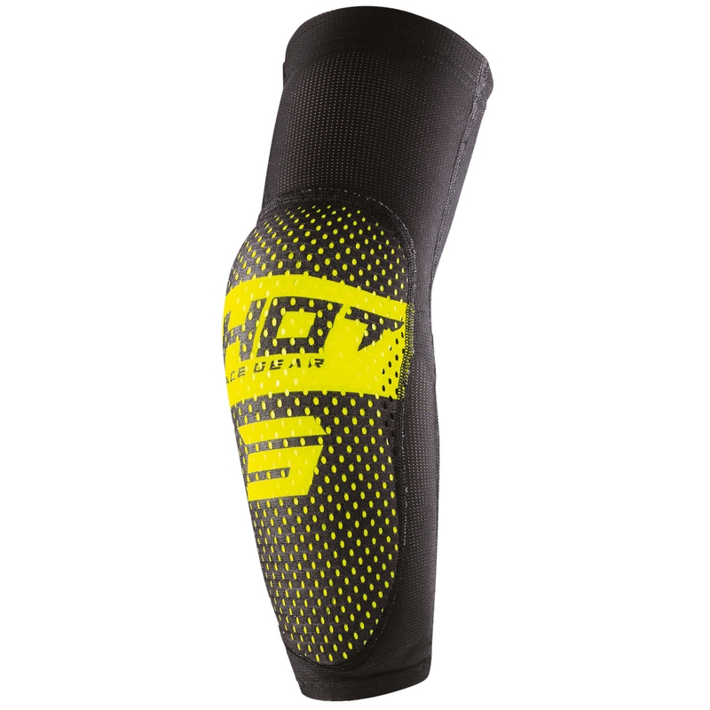 Alkūnių apsaugos Shot Airlight juoda-fluo geltona