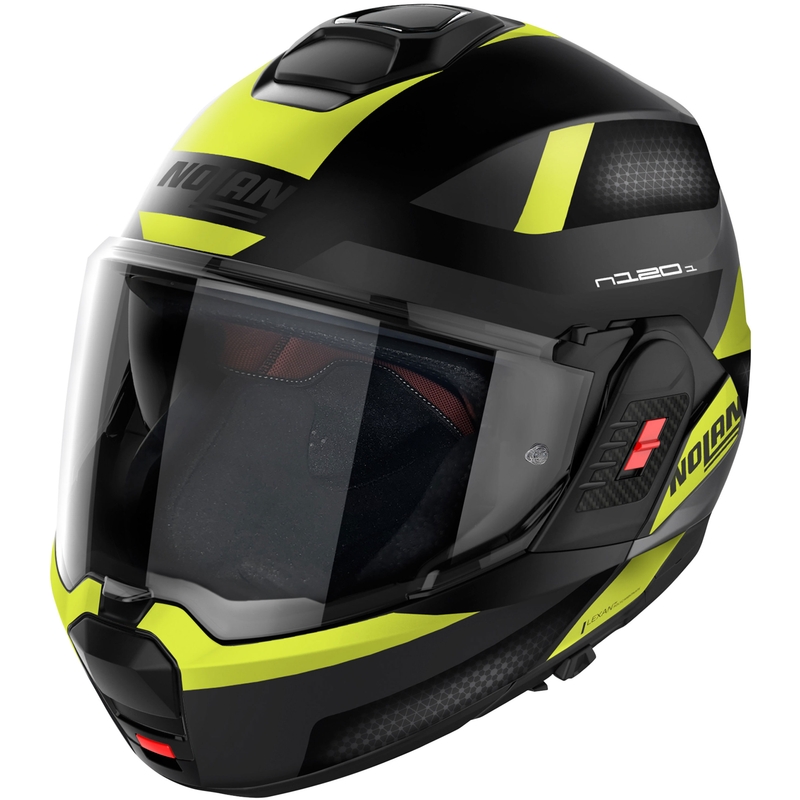 Flip šalmas Nolan N120-1 Subway N-com 23 black