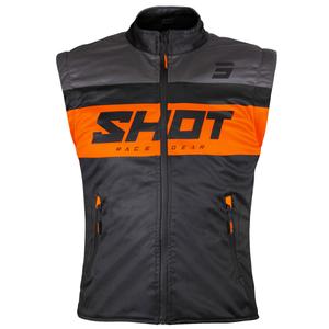 Motociklinė liemenė Shot Bodywarmer Lite black-orange