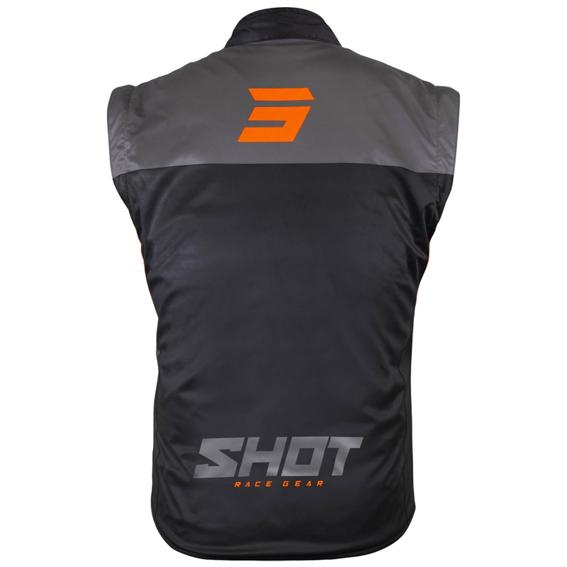 Motociklinė liemenė Shot Bodywarmer Lite black-orange