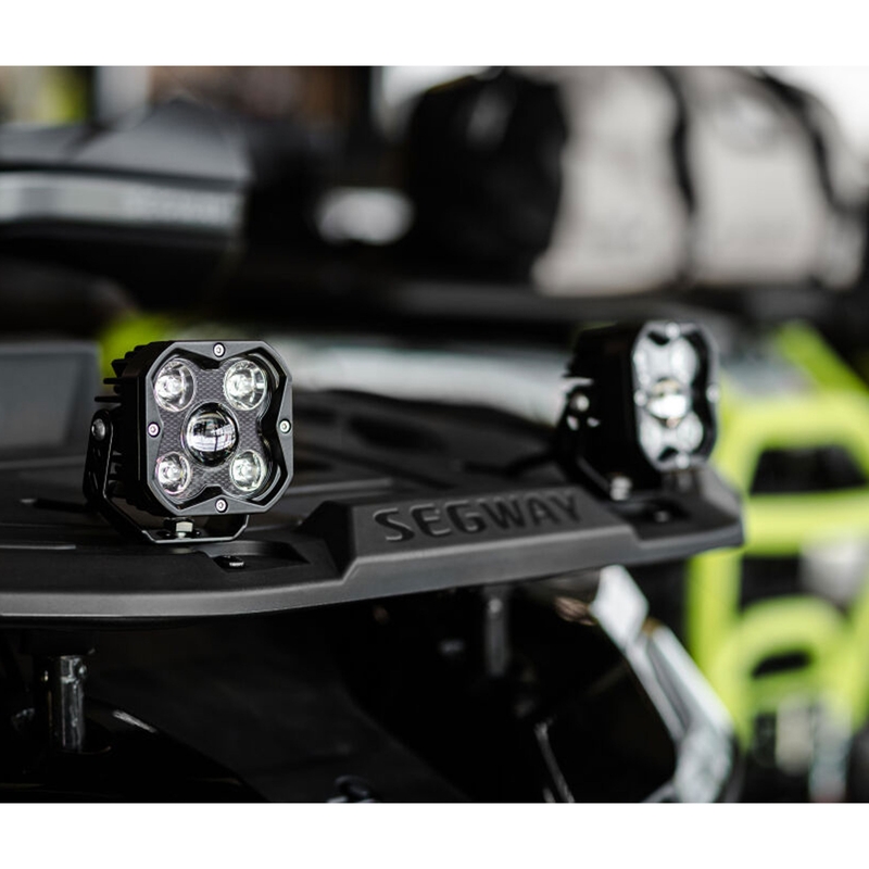 SHARK LED vairavimo lemputė su lazeriniu LED 3,2" 40 W juoda