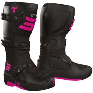 Shot Race 4 Black-Fluo Pink motociklininko batai