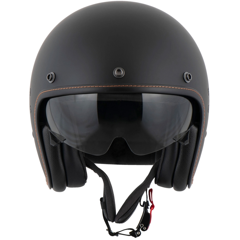 Atviras šalmas SCORPION BELFAST EVO Solid black matt