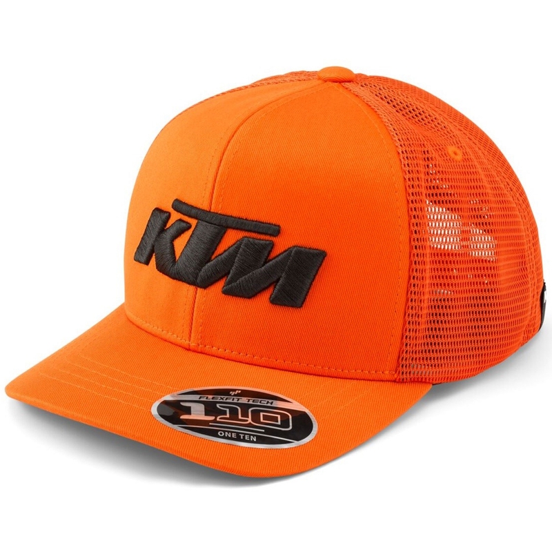 Vaikiška kepurė KTM logotipas oranžinė-juoda