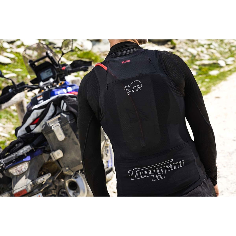 Furygan X-Road liemenė D3O® juoda