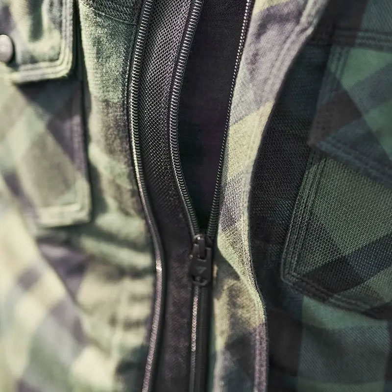 Shima Renegade 2 motociklininko marškinėliai žali