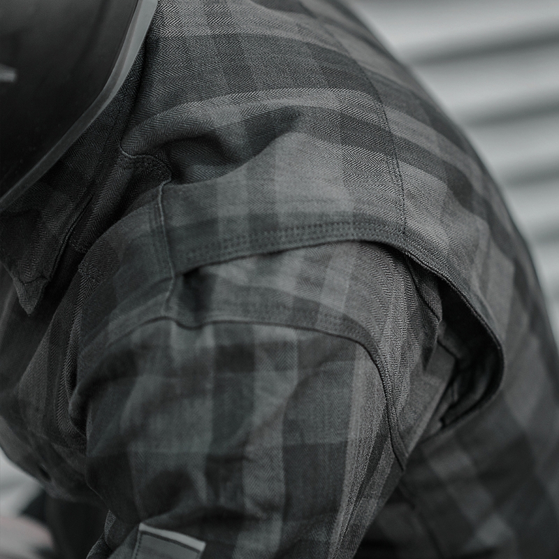 Shima Renegade 2 motociklininko marškinėliai žali