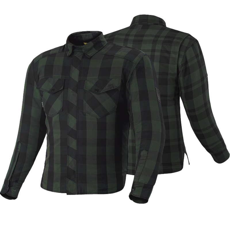 Shima Renegade 2 motociklininko marškinėliai žali