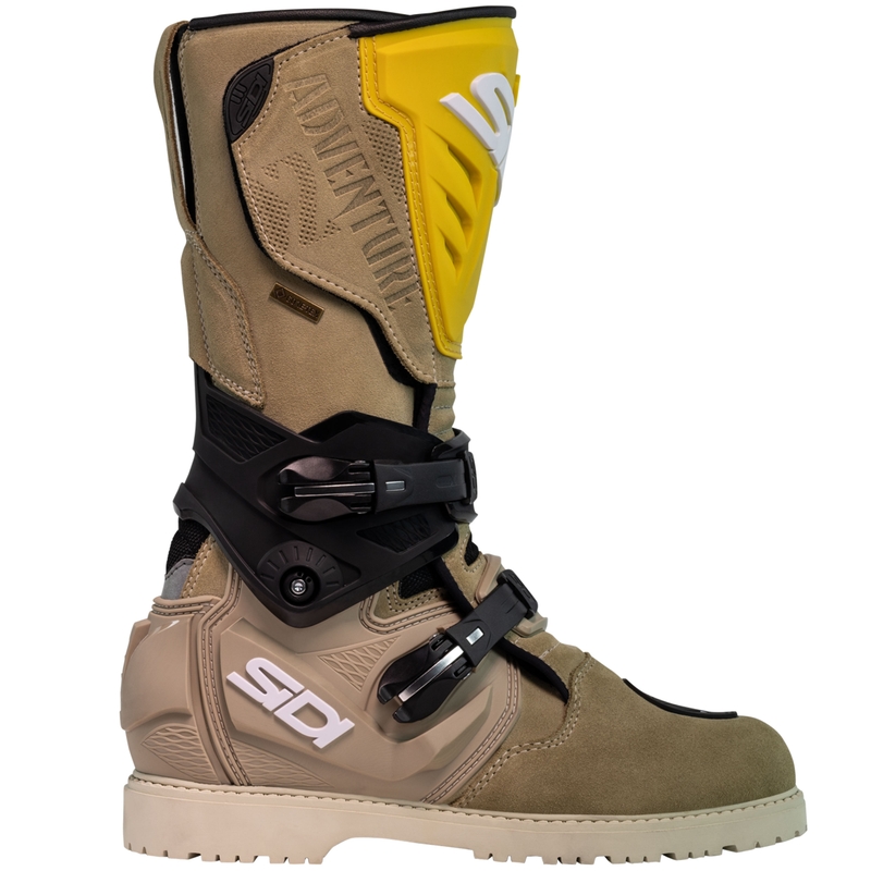 SiDi Adventure Gore-Tex 2 motociklininko batai smėlio ochros spalvos