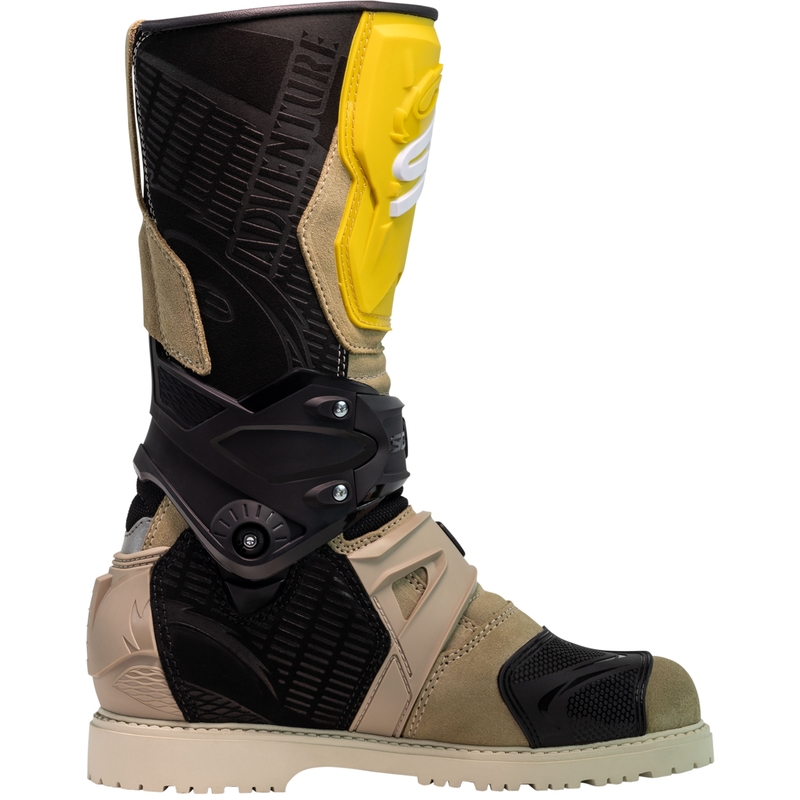 SiDi Adventure Gore-Tex 2 motociklininko batai smėlio ochros spalvos