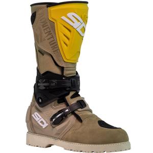 SiDi Adventure Gore-Tex 2 motociklininko batai smėlio ochros spalvos