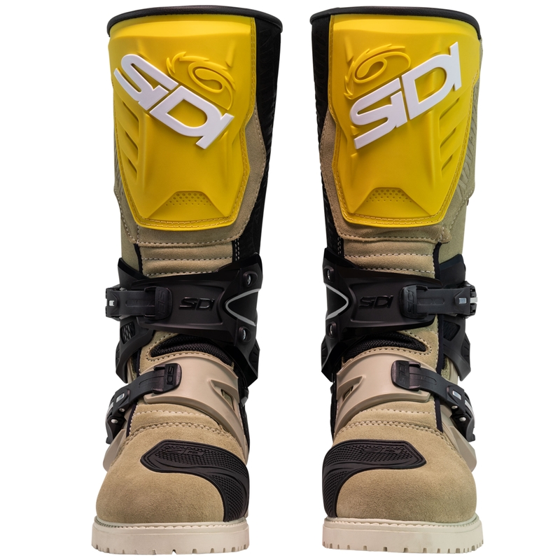 SiDi Adventure Gore-Tex 2 motociklininko batai smėlio ochros spalvos