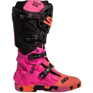SiDi Crossair X Messy coral motociklininko batai