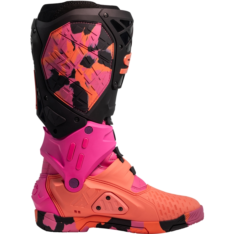 SiDi Crossair X Messy coral motociklininko batai